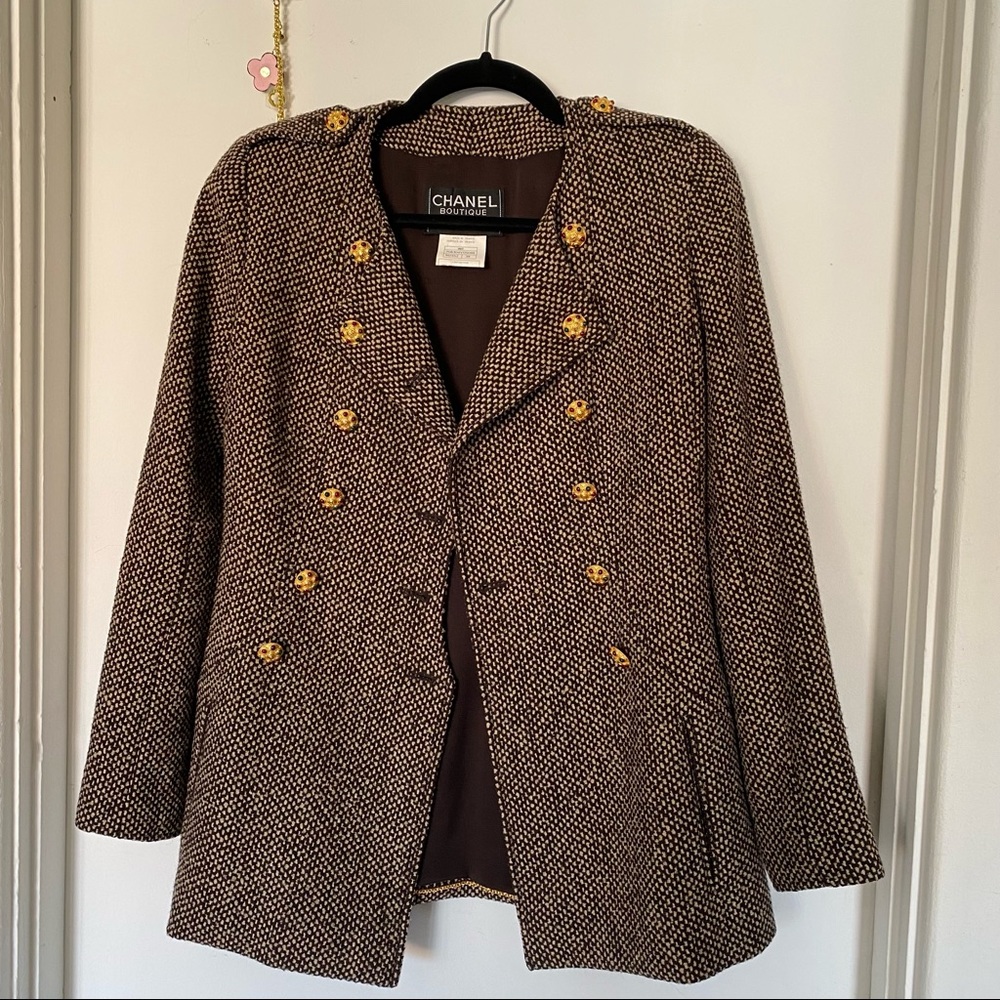 Gorgeous VINTAGE Chanel wool coat ๐ - Picture 1 of 7